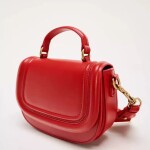 Trendy  Leather Crossbody Purse: Small Shoulder Bag