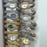 Vintage Snake Coil Watch Bracelet Rare